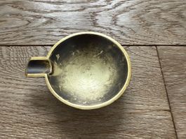 Midcentury Aschenbecher Bronze