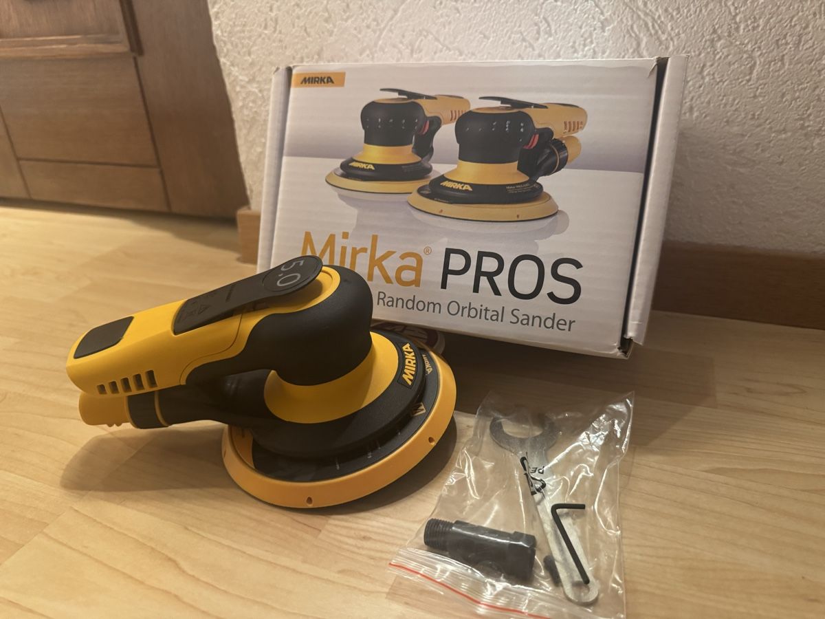 Mirka Schleifen & Polieren: Mirka Pros 650cv – Neu und originalverpackt aus Zermatt von aventure_10 1