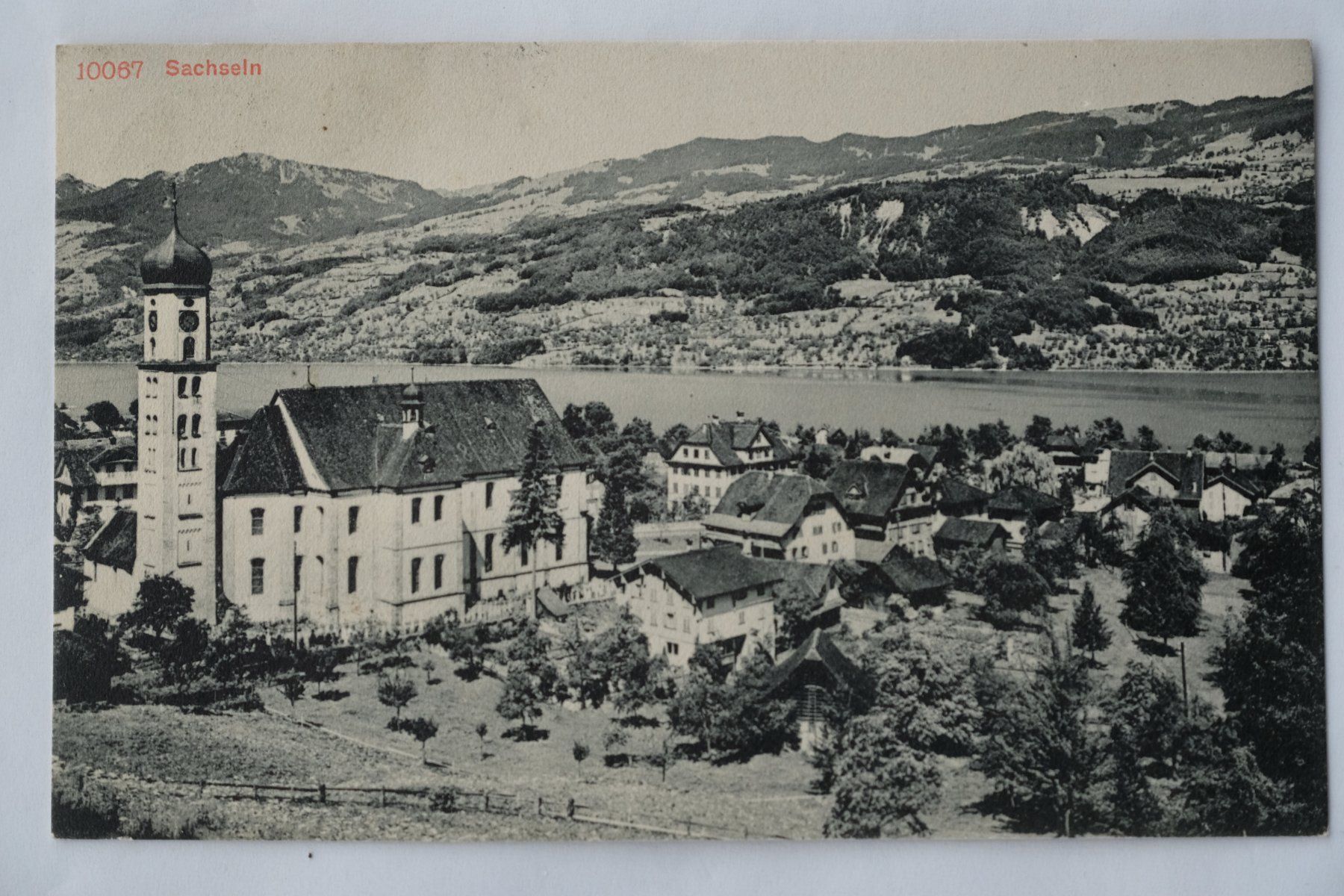Cartoline postali: Ansichtskarte Sachseln 1921 – Usato da Ehrendingen venduto da nicoro50