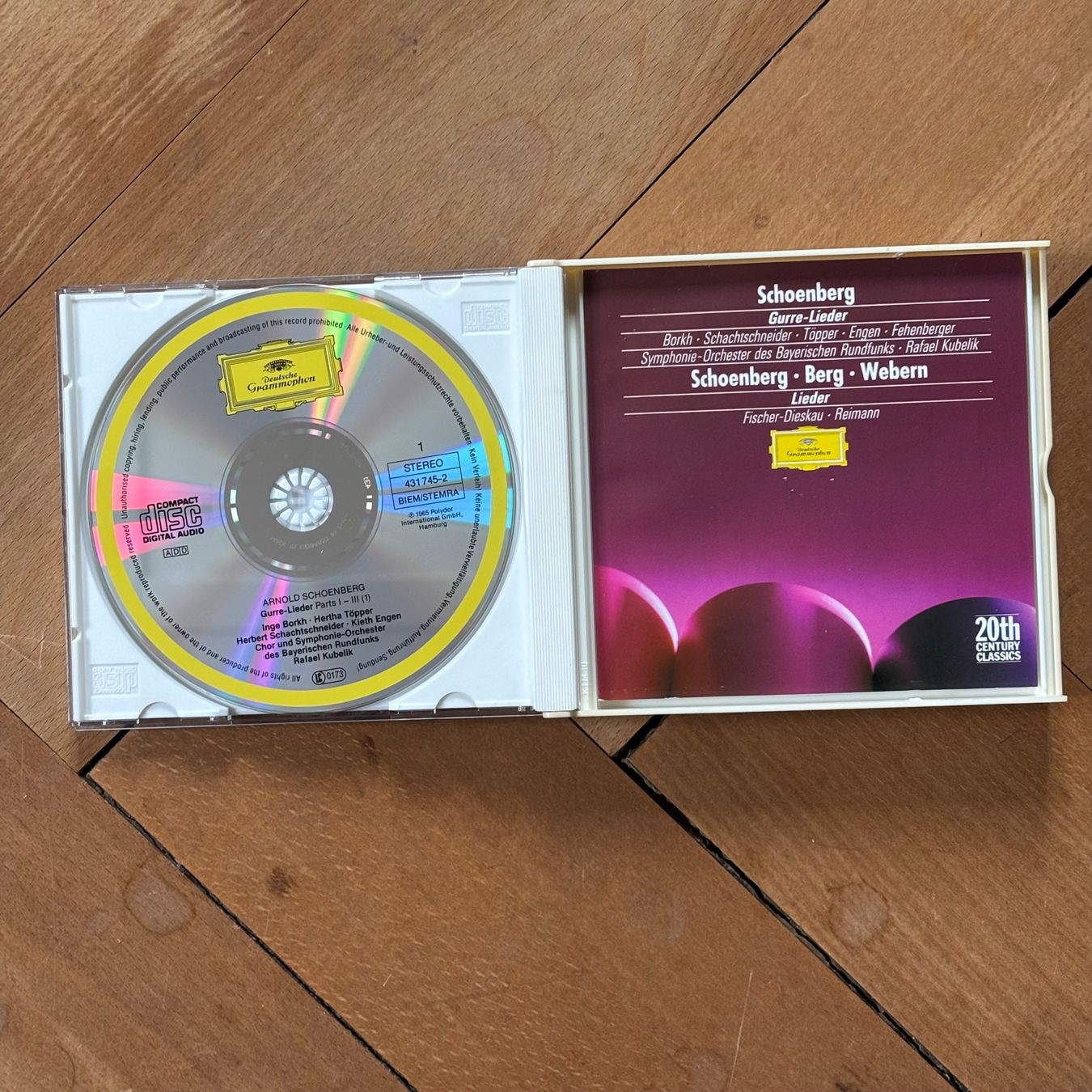 CD: Schönberg: Gurre-Lieder – Usato da Stans venduto da Abukadnezar 1