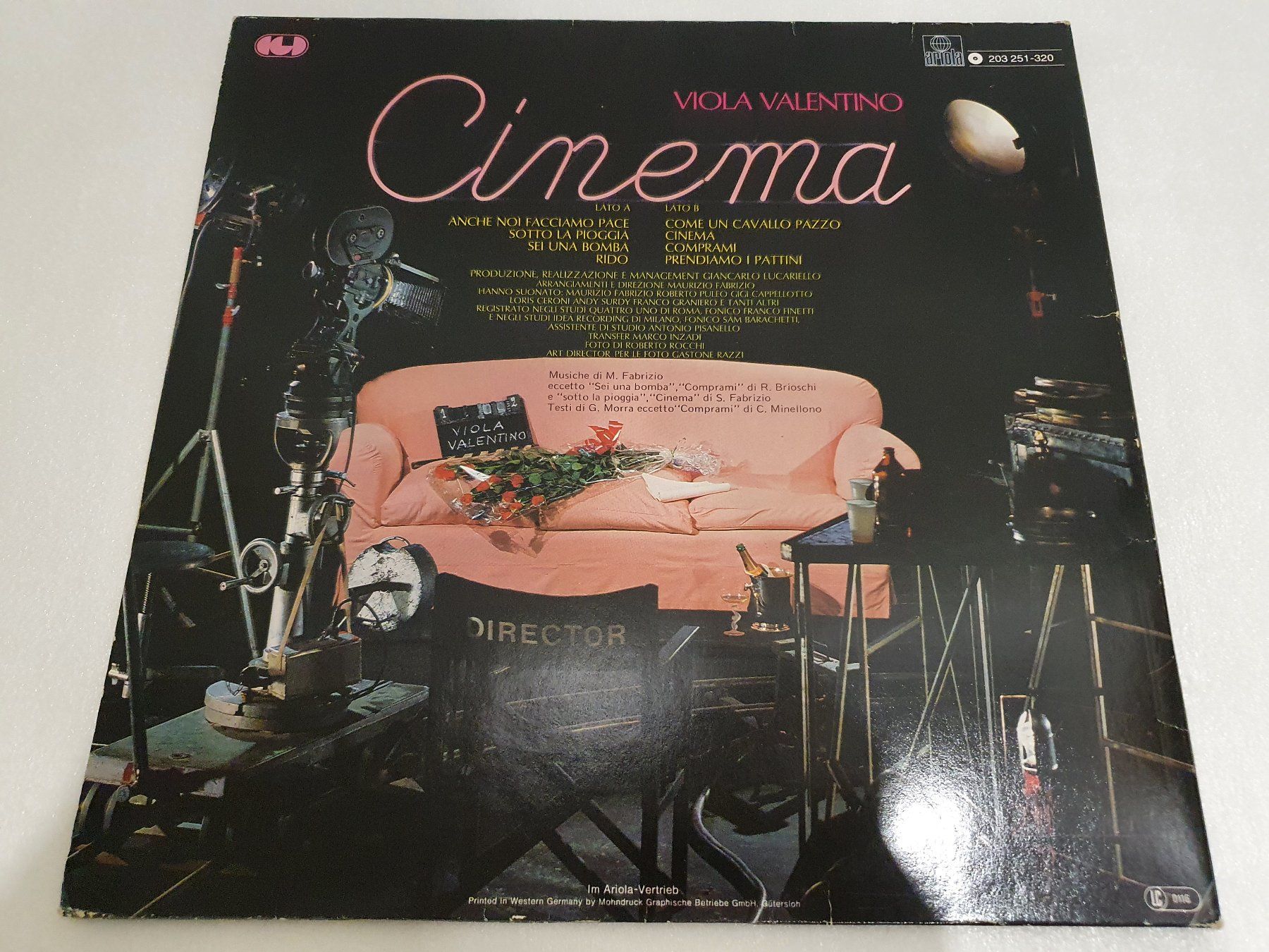 Schallplatten: Viola Valentino – Cinema – Gebraucht aus Uster von Vinyl-Leidenschaft 1