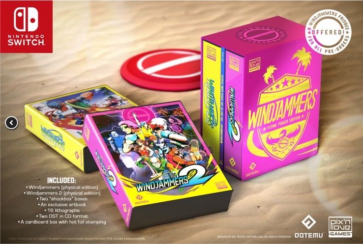 Giochi: Windjammers Flying Power Edition (NEU) – Nuovo e nell'imballaggio originale da Frenkendorf venduto da gelbeZinnie