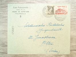 TR69 Enveloppe + Timbre Belgique 1939