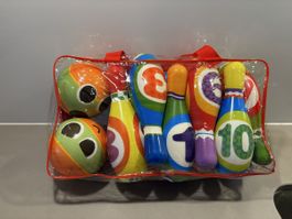 Kinderspielzeug: Bowling Set mit 10 Kegel + 2 Bälle🎳