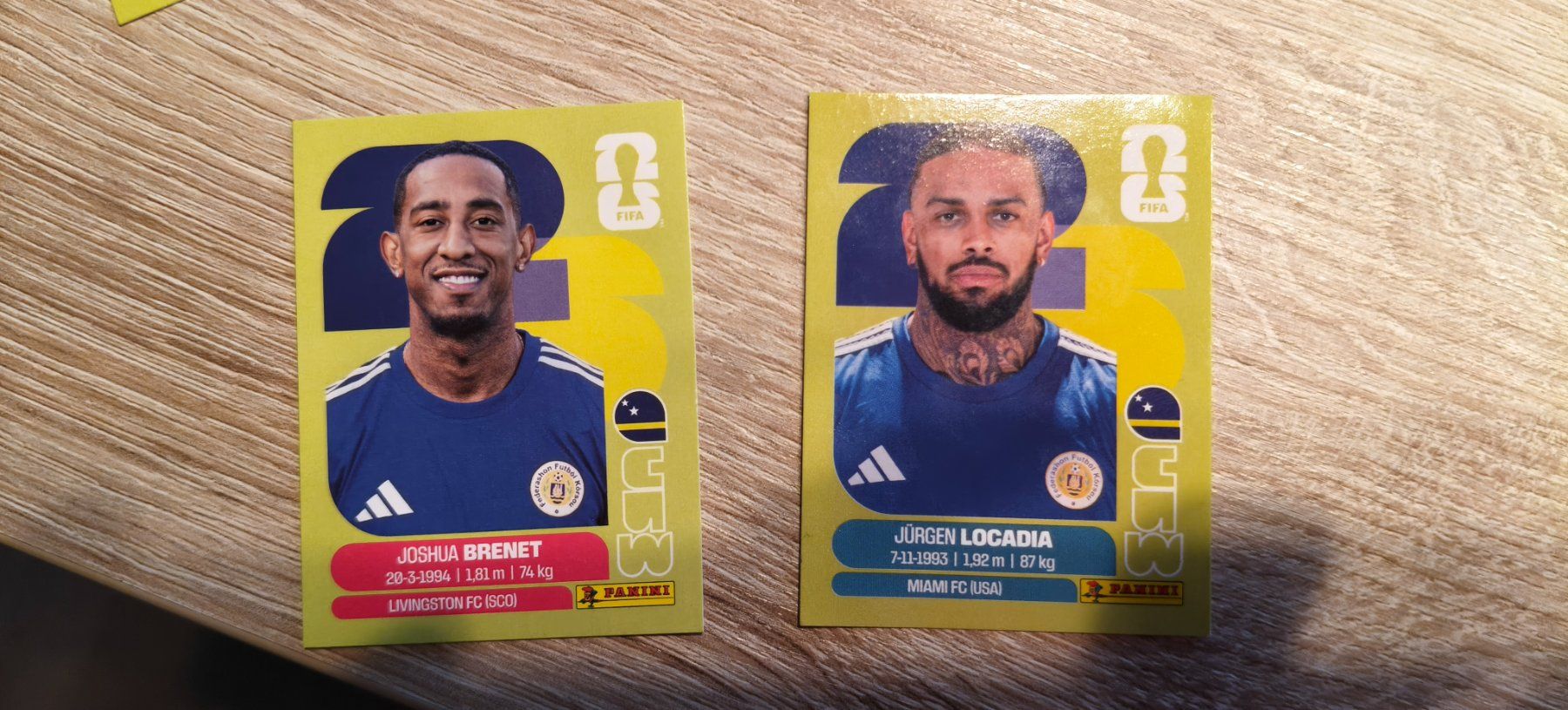 Panini Carte collezionabili: FIFA World Cup 2026 / CUW 6 et 17 – Nuovo (secondo la descrizione) da Plan-les-Ouates venduto da col_vq9g