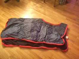 Ausreitdecke - 145cm - wasserdicht - neu - blau