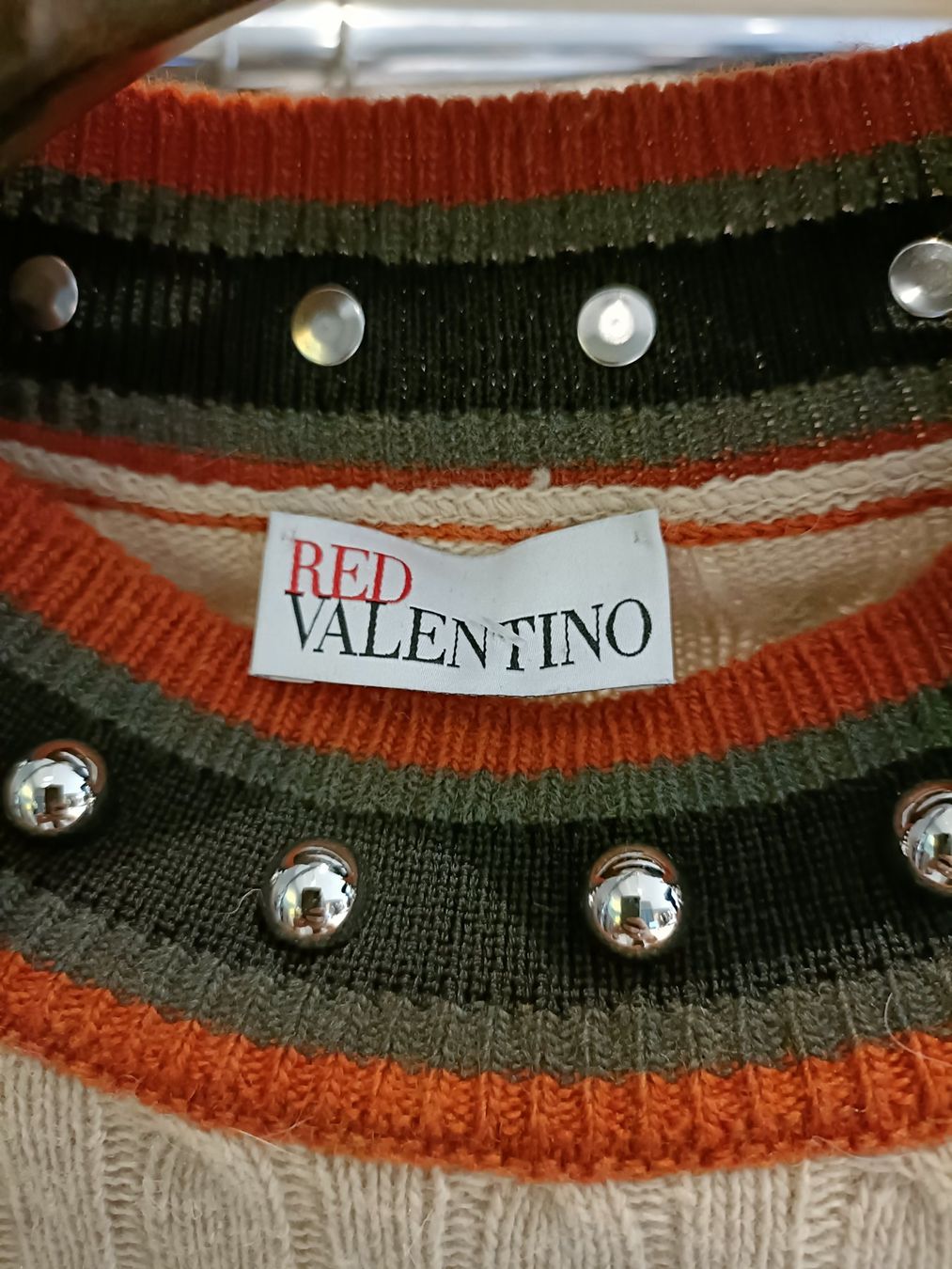 Pulls & Sweat-shirts: Red Valentino Strickpullover, Blumenmuster, Grösse S – D'occasion à Zollikofen par Proseco 2