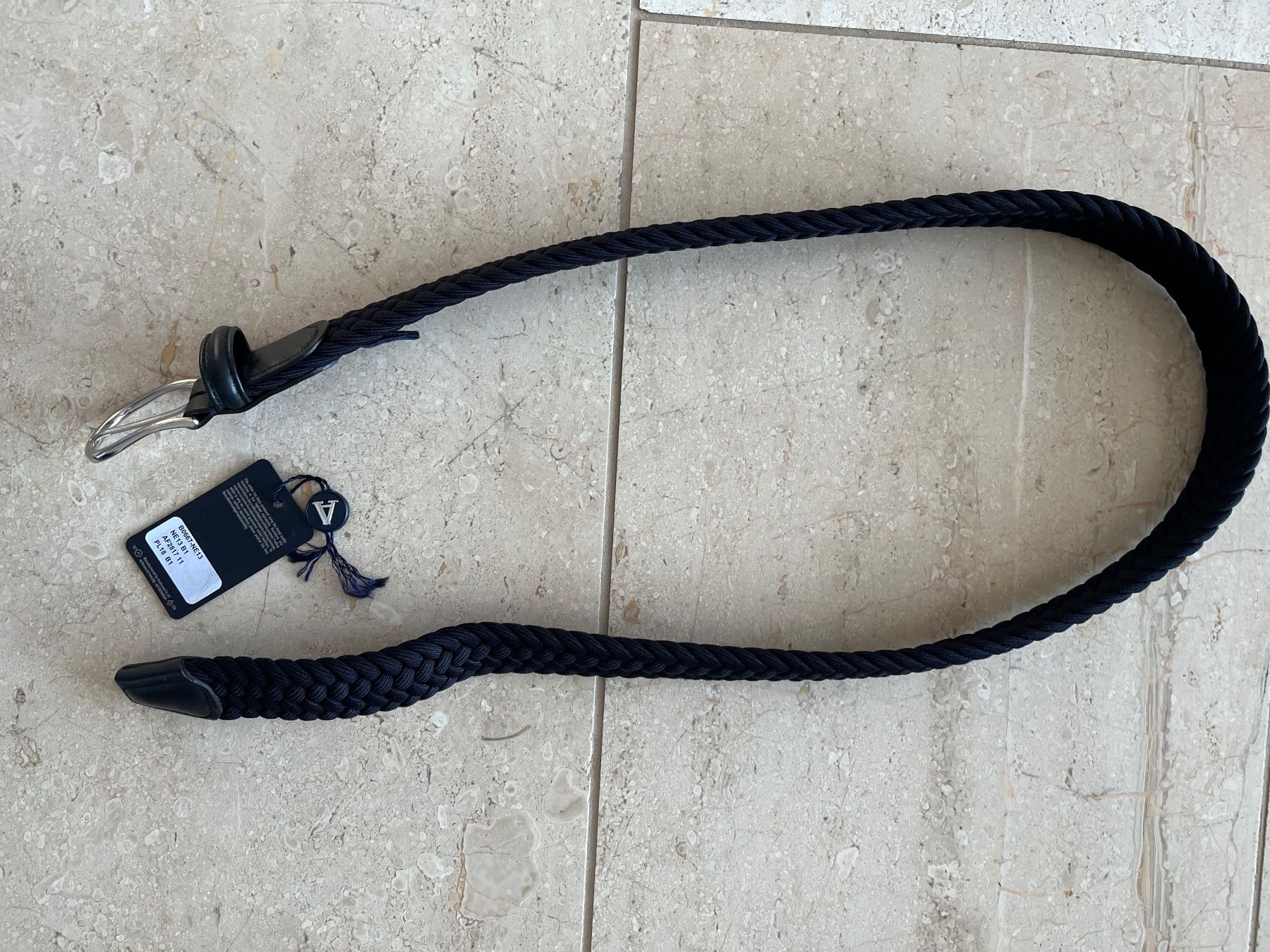 Cinture: ANDERSONS BELT WOVEN BLUE/BLACK – Usato da Wangen b. Olten venduto da ricochet56