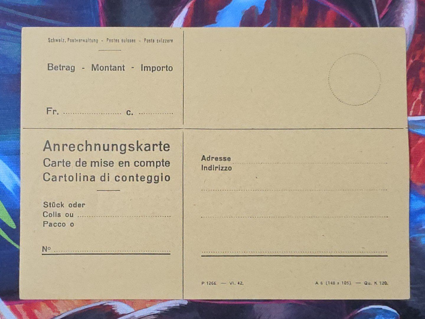 Alle Briefmarken: CL33 Document + Timbre Suisse 1943 – Gebraucht aus Cousset von Patrick_Collections 1