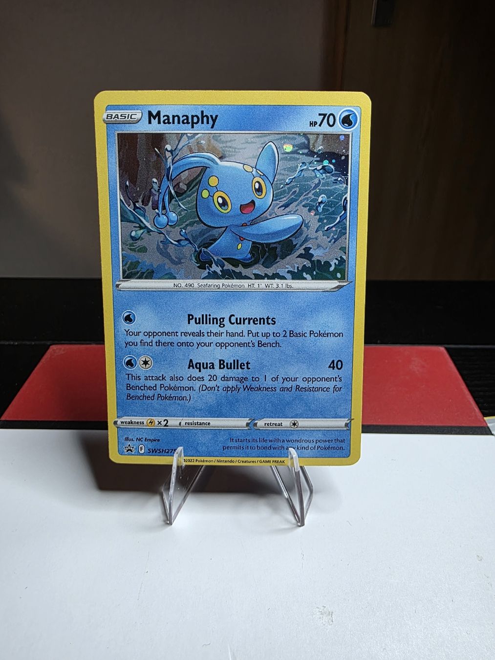 Pokémon Carte collezionabili: Manaphy SWSH275 Promo – Usato da Wohlen AG venduto da GreedyPkM