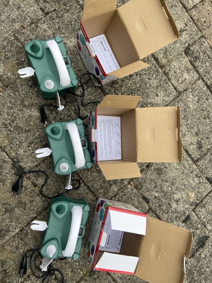 Tutte le decorazioni: Elektrische Ballonpumpen – Nuovo (secondo la descrizione) da Winterthur venduto da Sarita 1