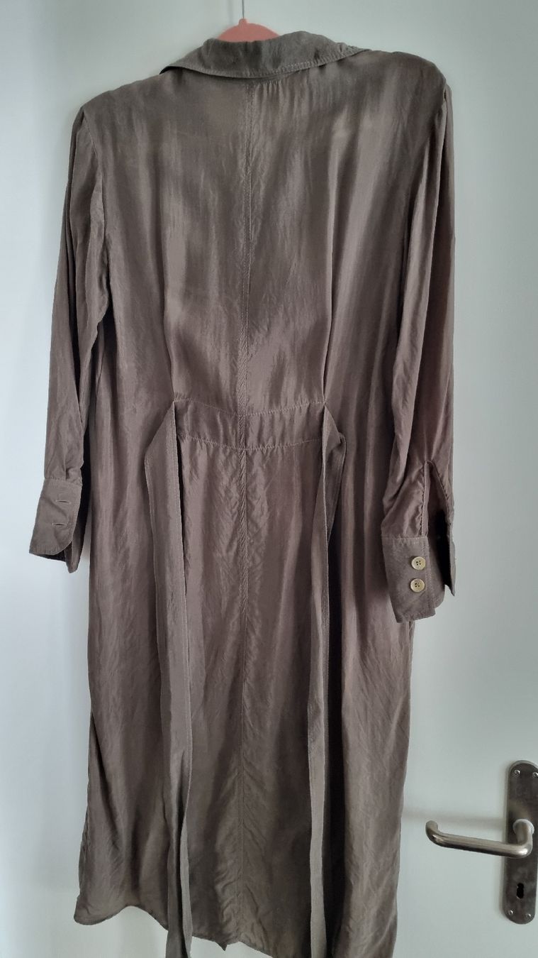 Mango Vestiti: Mango Hemdblusenkleid, Grösse S, Khaki – Usato da Belp venduto da sfanny88 4