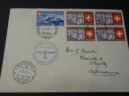6.V.39., PRO AERO; MELDEFLUG LANDESAUSSTELLUNG; SLH SF 39.Zn