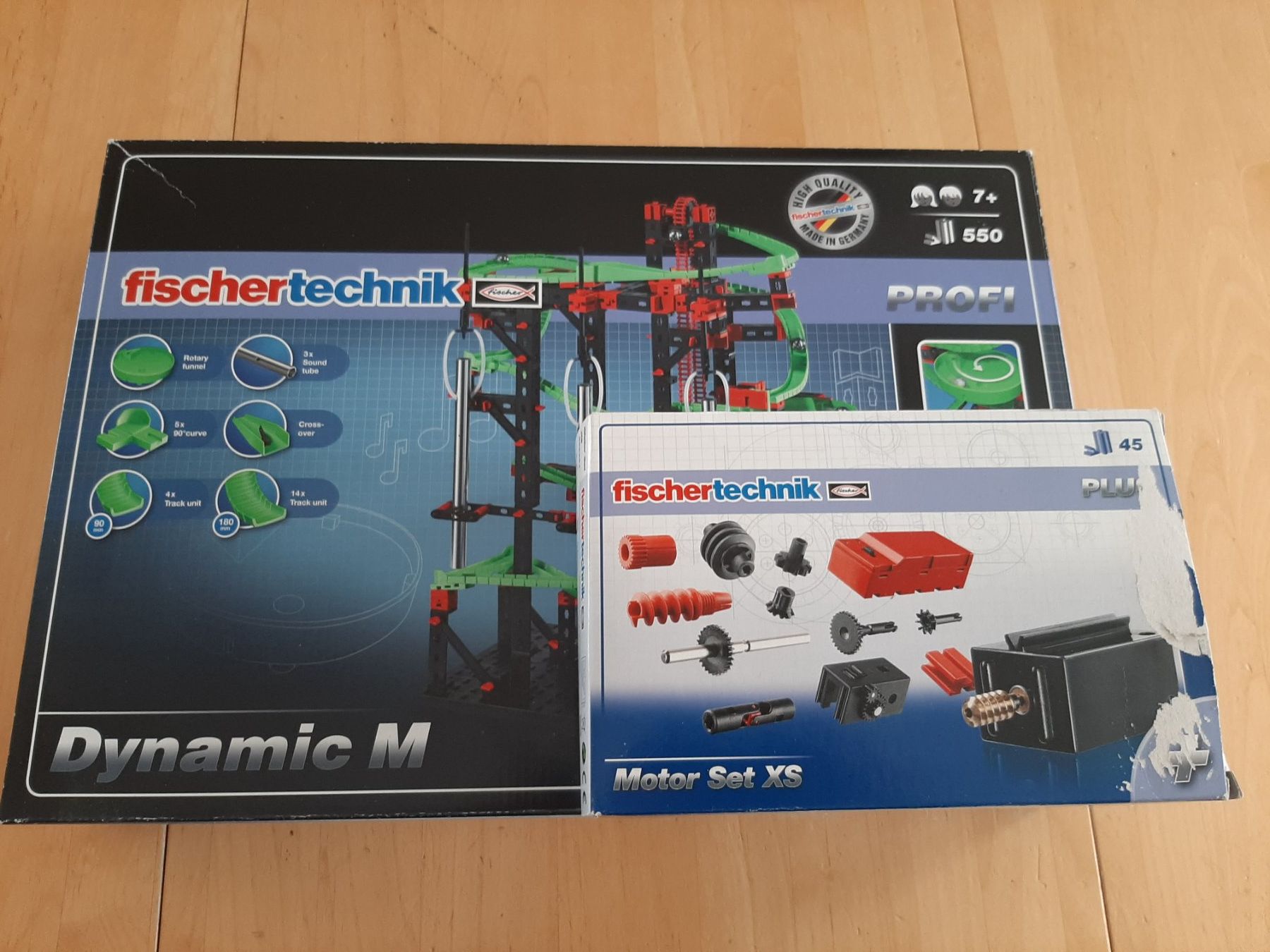 Fischer Kit di costruzioni: Fischertechnik Dynamic M Profi mit Motor Set XS – Nuovo (secondo la descrizione) da Ueken venduto da Loeffelms13 5