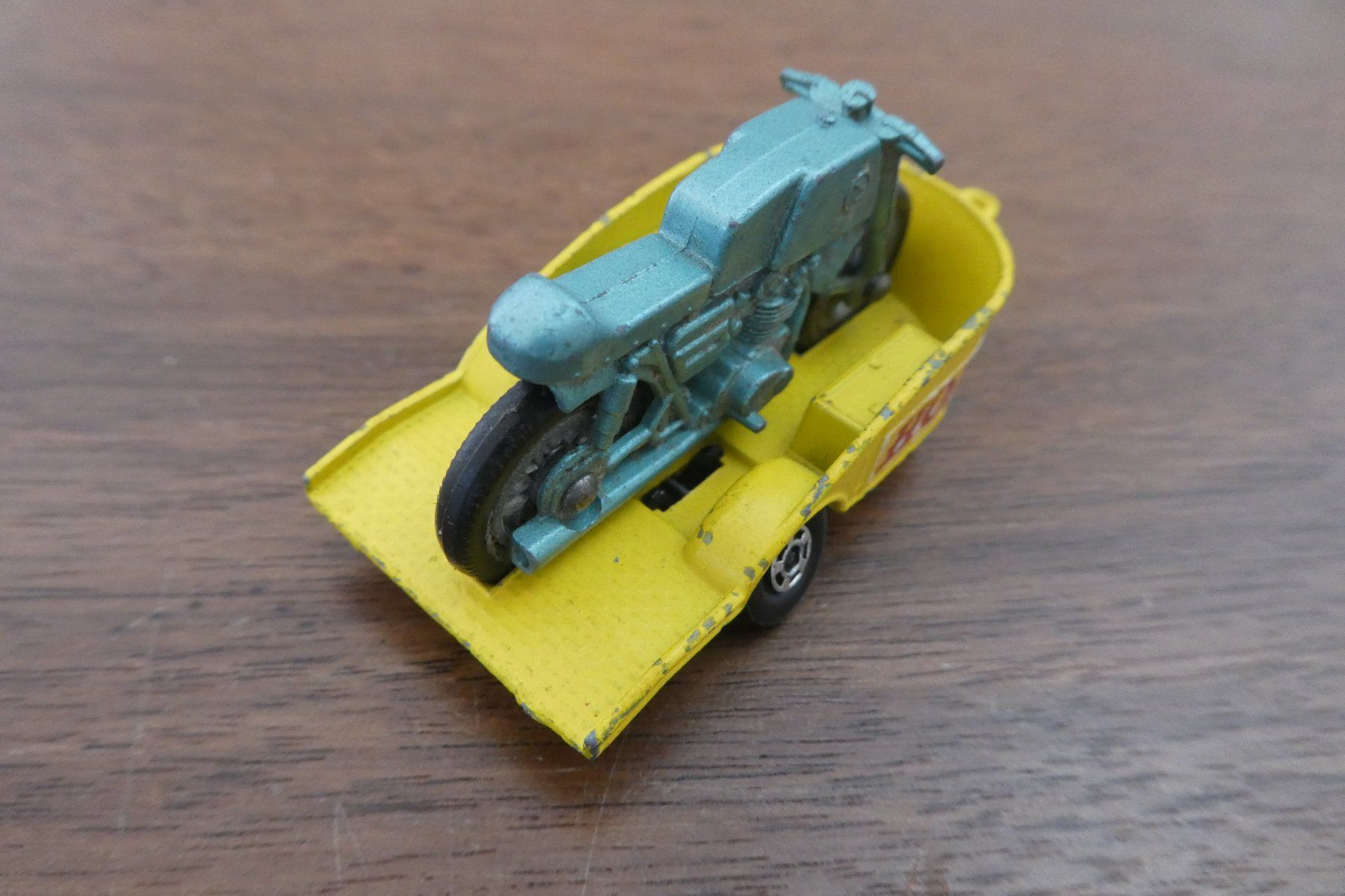 Matchbox Modellini d'auto: Matchbox Honda Töff mit Anhänger – Usato da Buochs venduto da hifipadi 2