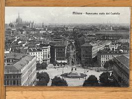 Milano, Panorama visto del Castello