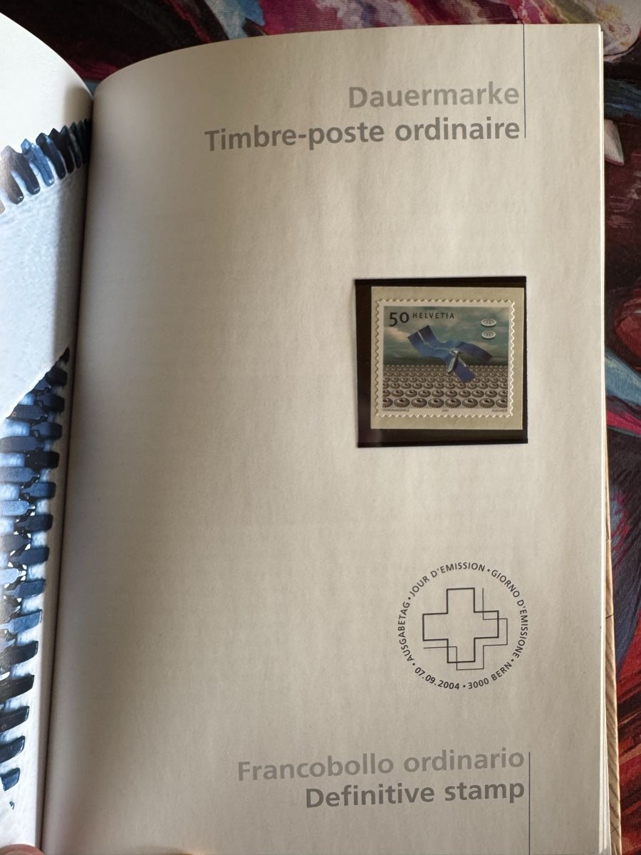Alben: Schweizer Briefmarken Jahrbuch 2004 komplett postfrisch – Gebraucht aus Leutwil von Jaxon_withXx 8