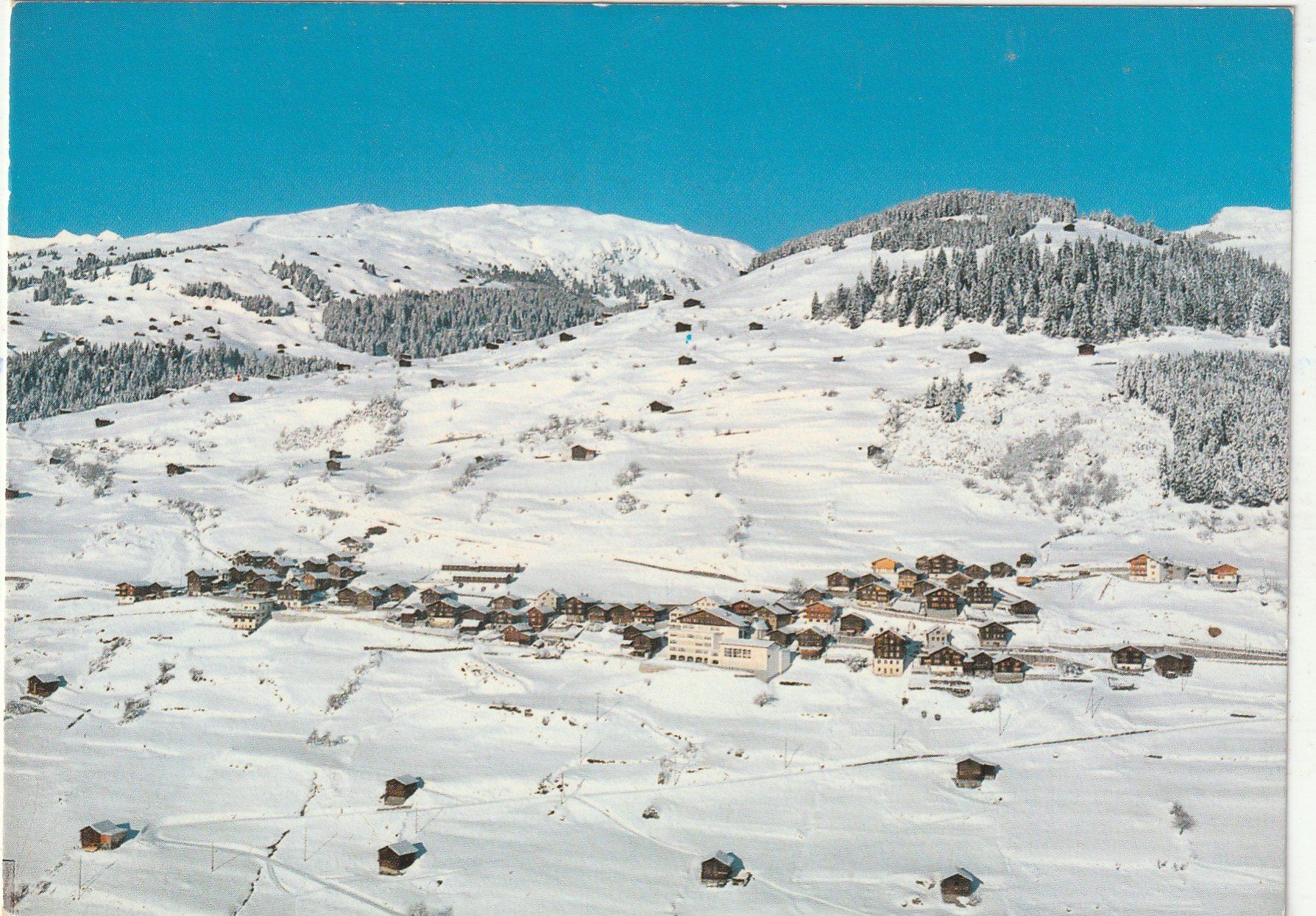 Cartes postales: Andiast ganze Ansicht – D'occasion à Lumbrein par made02
