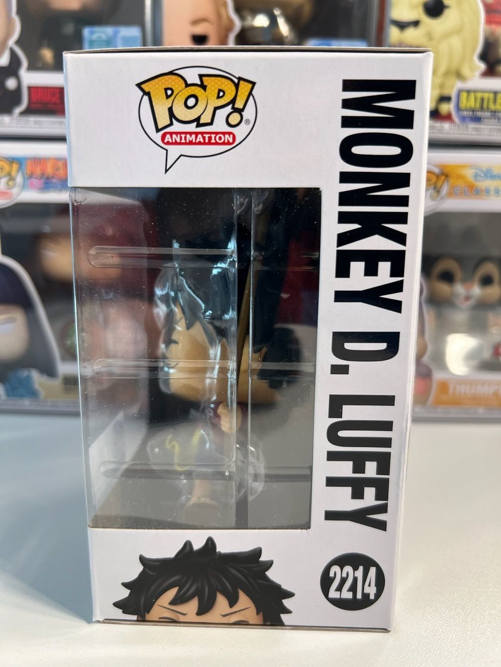 Funko Statuette: Funko POP! One Piece Monkey D. Luffy with Flag Edition Limit – Nuovo e nell'imballaggio originale da Le Mouret venduto da perfectbijou 3