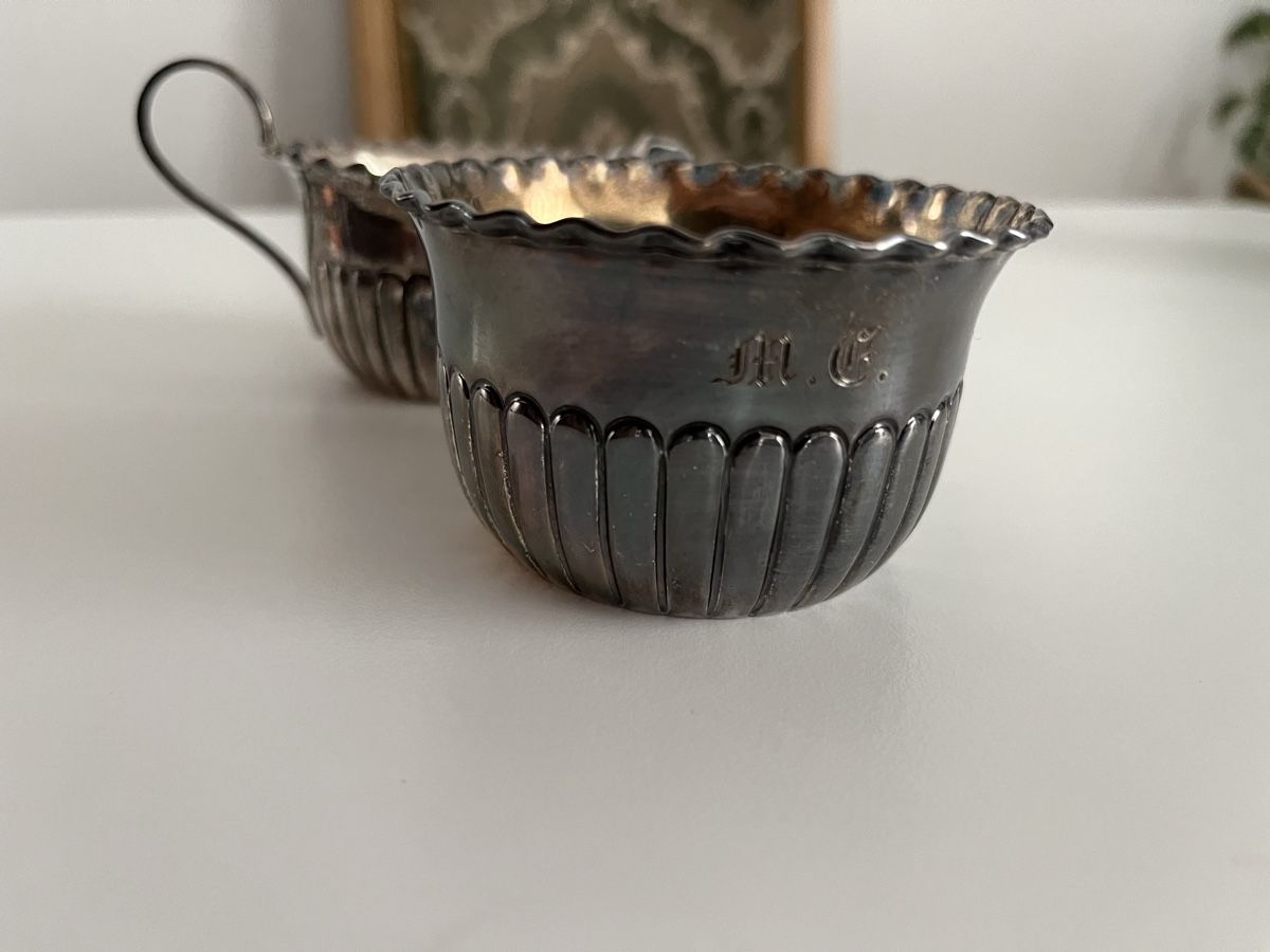Geschirrsets: John & William Deakin 2er Sterling Silber Set aus 1897 – Gebraucht aus Lachen SZ von ratata 4