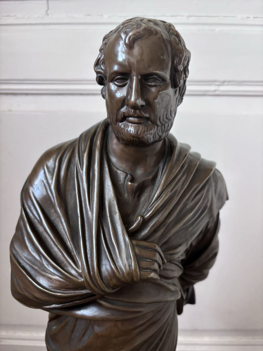 Sculture & Statue: Antike Bronze Skulptur Ferdinand Barbedienne -Aristide – Usato da Kölliken venduto da Sabay2012 5