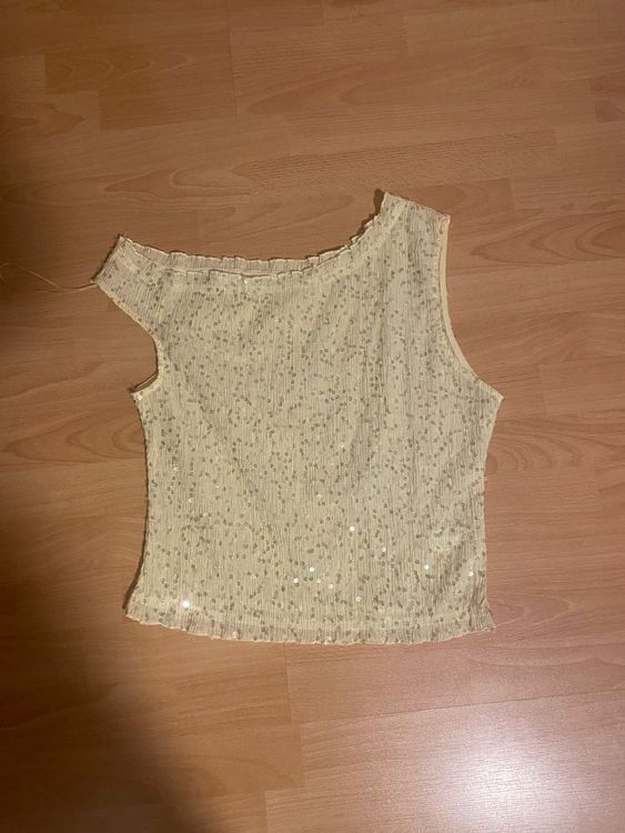 Zara Tops: ZARA Glitzerndes Sommertop – Neu (gemäss Beschreibung) aus Seedorf UR von Vita000