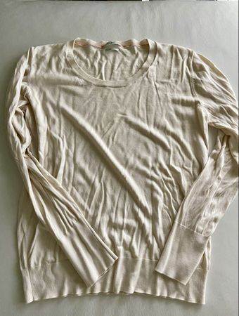 Benetton Pullover silk blend Gr S