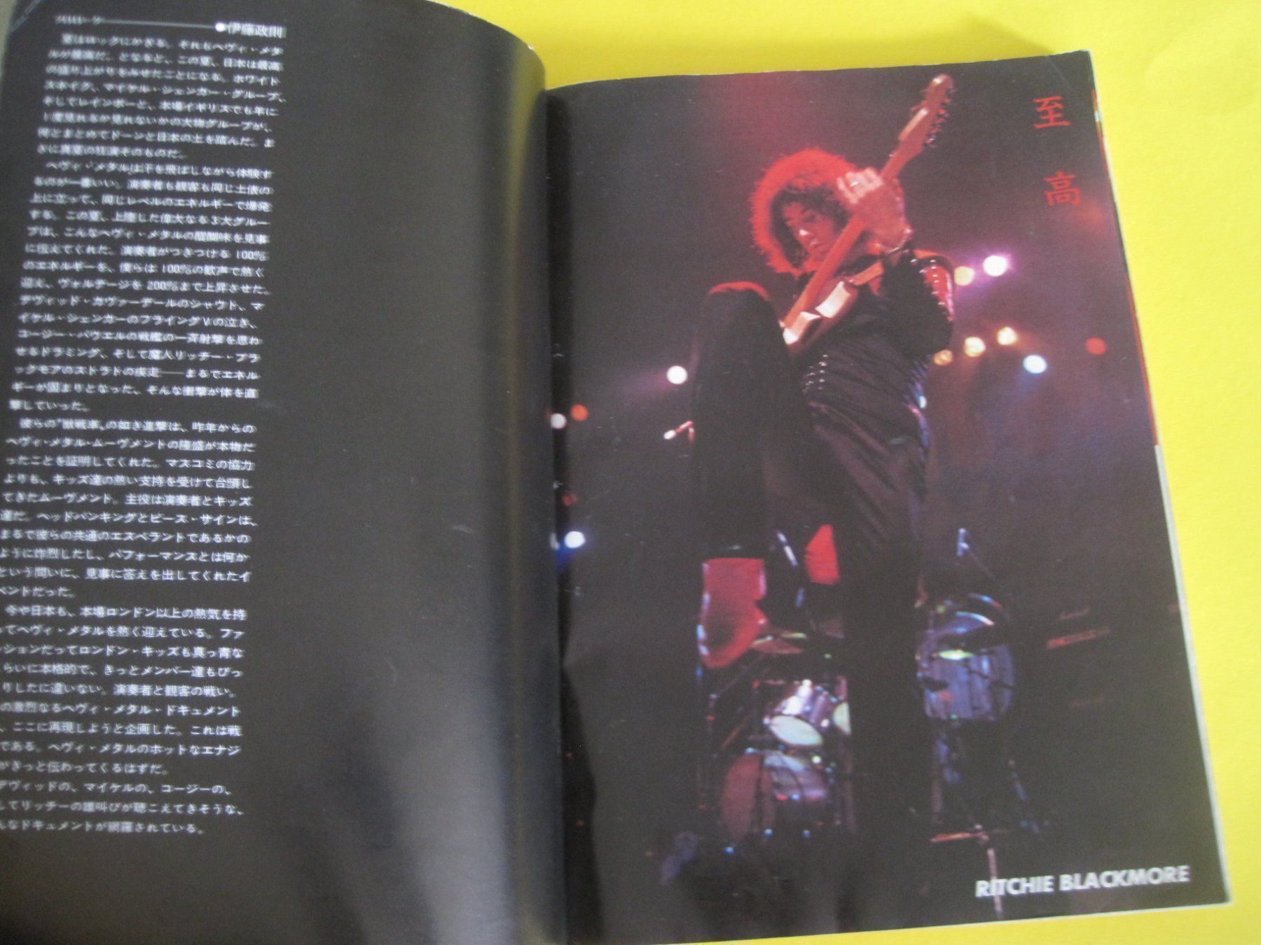 Libri: Viva Rock Blackmore Deep Purple MSG 1981 – Usato da Gossau SG venduto da Noryflory 1