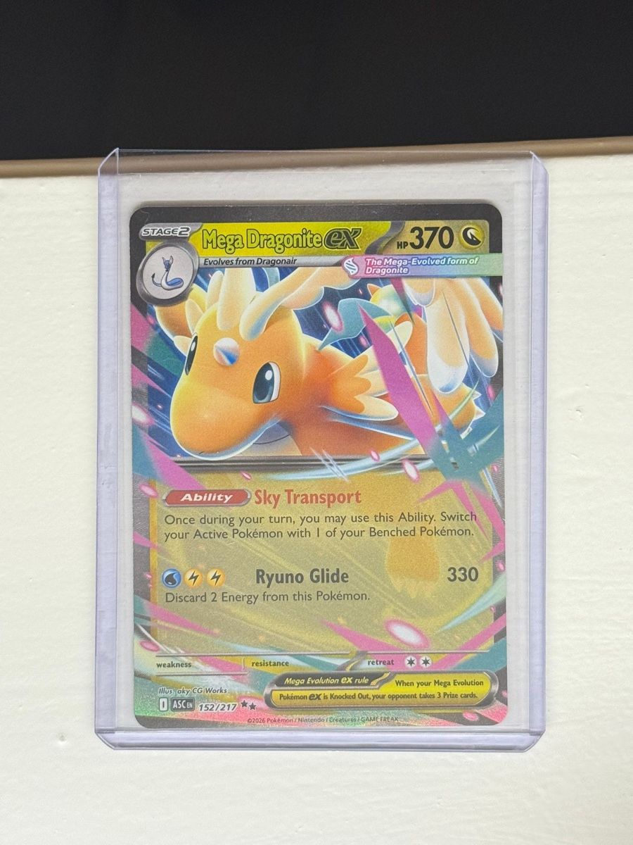 Pokémon Carte collezionabili: Mega Dragonite EX 152/217 – Ascended Heroes – Usato da Grandson venduto da nopaoch