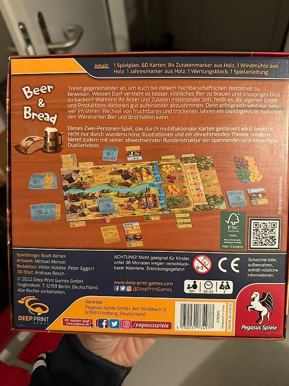 Jeux: Beer and Bread – D'occasion à Kloten par cirederf1991 1