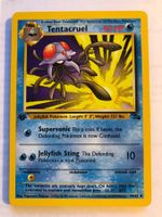 Tentacruel (uncommon) 1st Fossil - LP/NM - ab 1.-