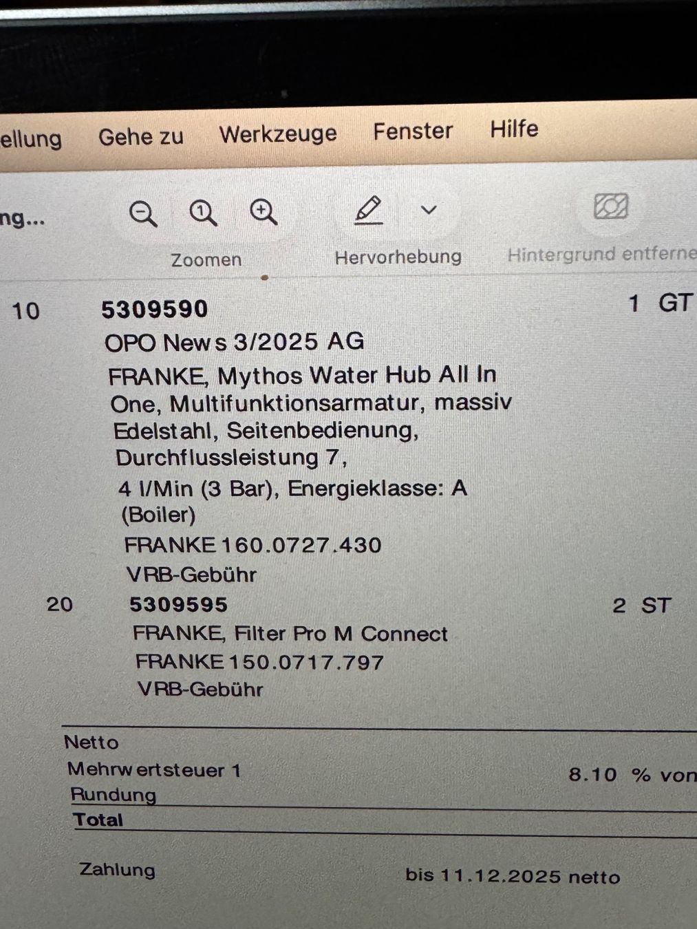 Franke Armaturen: Franke Water hub all in one – Neu und originalverpackt aus Wahlendorf von Mox58 1