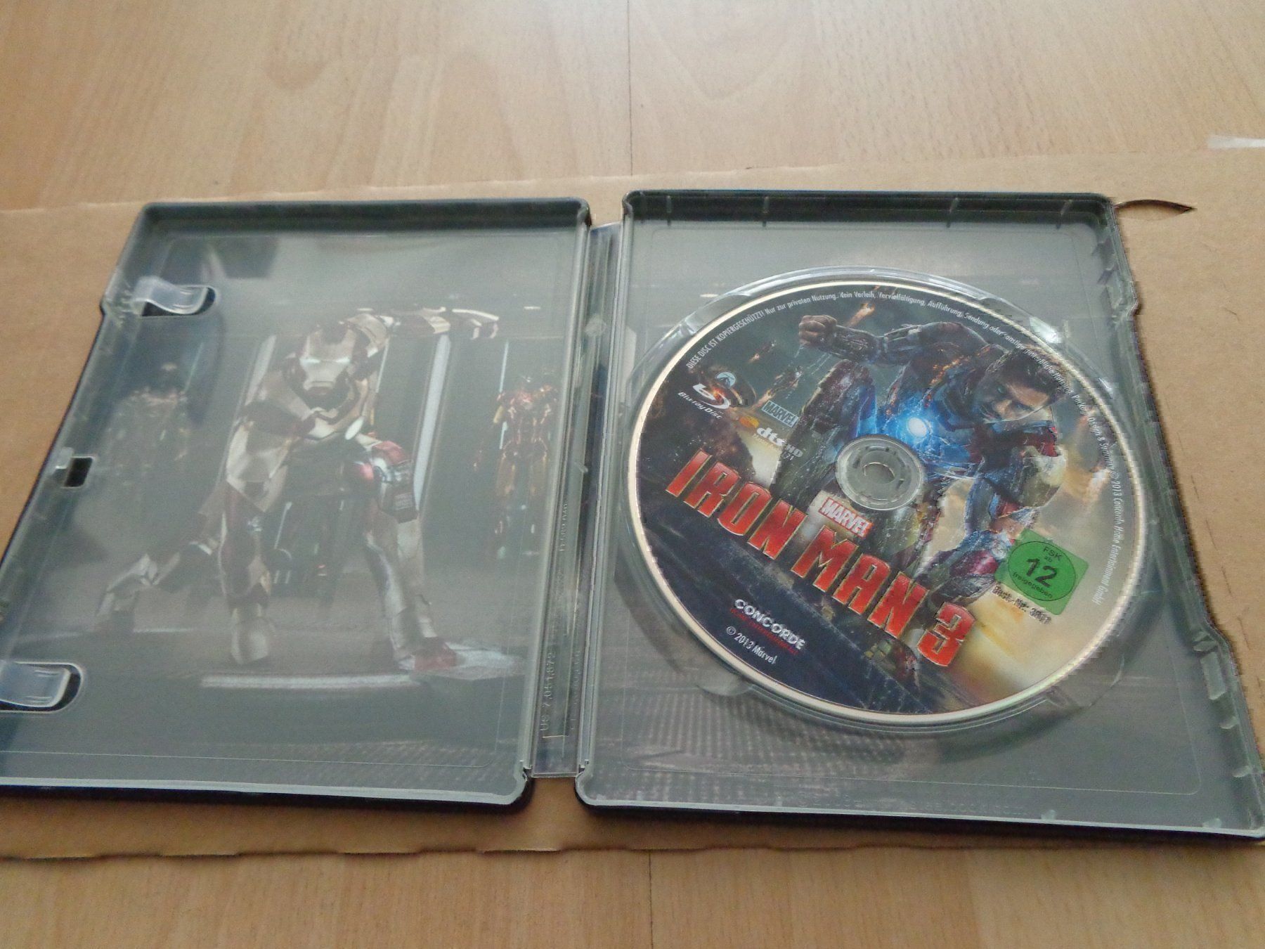 Alle DVDs: Iron Man 3 BLU-RAY STEELBOOK – Gebraucht aus Olten von Disc-Ausverkauf 1