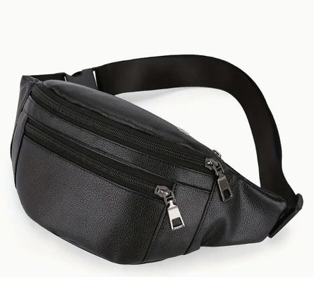Kunstleder Bauchtasche,Gürteltasche,Umhängetasche NEU