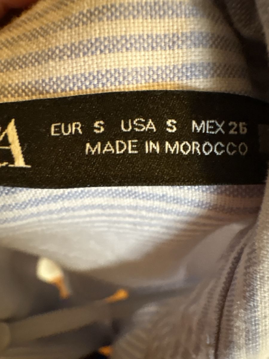 Camicette: Chemise ZARA rayée, taille S – Usato da Genève venduto da pet_sh52 1