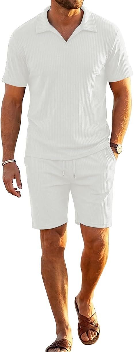 Lotti di vestiti: Herren Sommer Set Kurzarm Hemd mit Hose oder Shorts – Nuovo e nell'imballaggio originale da Suhr venduto da SchnapperCH