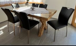 Esstisch mit Glasplatte Top Zustand!
