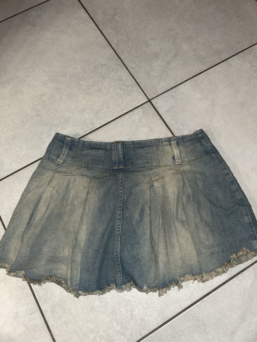 Bershka Gonne: blauer denim Hosenrock, Gr. S – Nuovo (secondo la descrizione) da Bülach venduto da Choemong 1