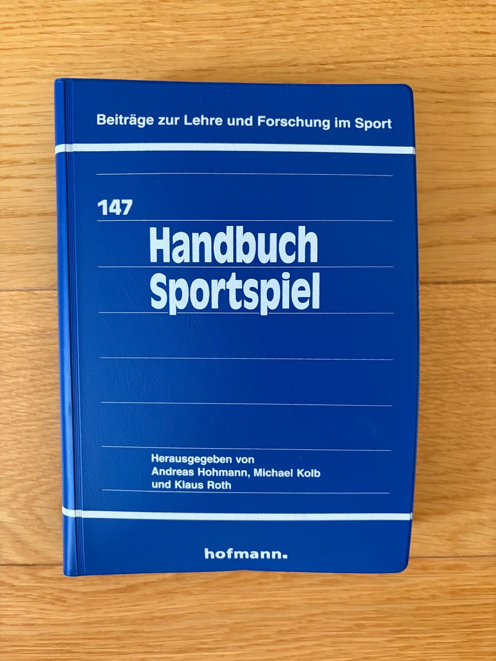 Livres: Handbuch Sportspiel – D'occasion à Winterthur par o96b