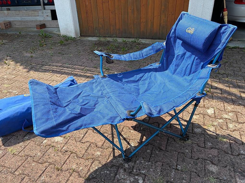 Chaises: Zwei Camping-Relax-Stühle – D'occasion à Effingen par Randb