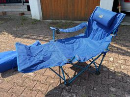 Zwei Camping-Relax-Stühle