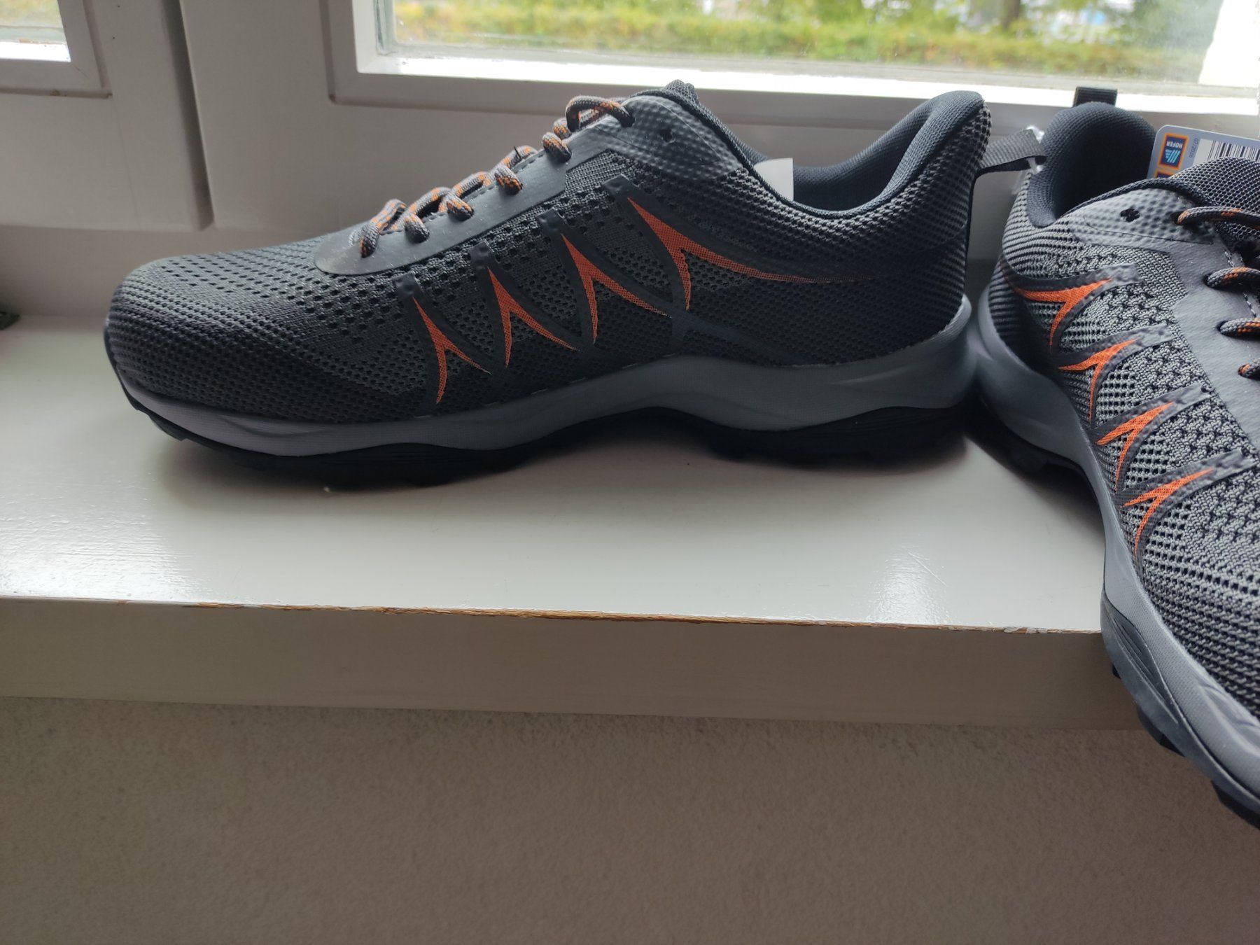 Herrenschuhe: Freizeitschuhe grau orange 43 – Neu und originalverpackt aus Rorschach von Rebel_75 1