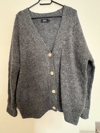 Schwangerschafts Strickjacke grau Grösse M guter Zustand