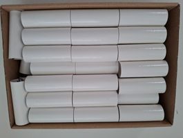 Kartonrollen weiss Bastelmaterial neu 43 Stück