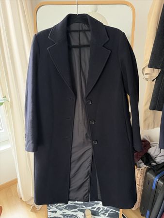 Filippa K Wollmantel, Gr. 34, Dunkelblau - Winter Sale!