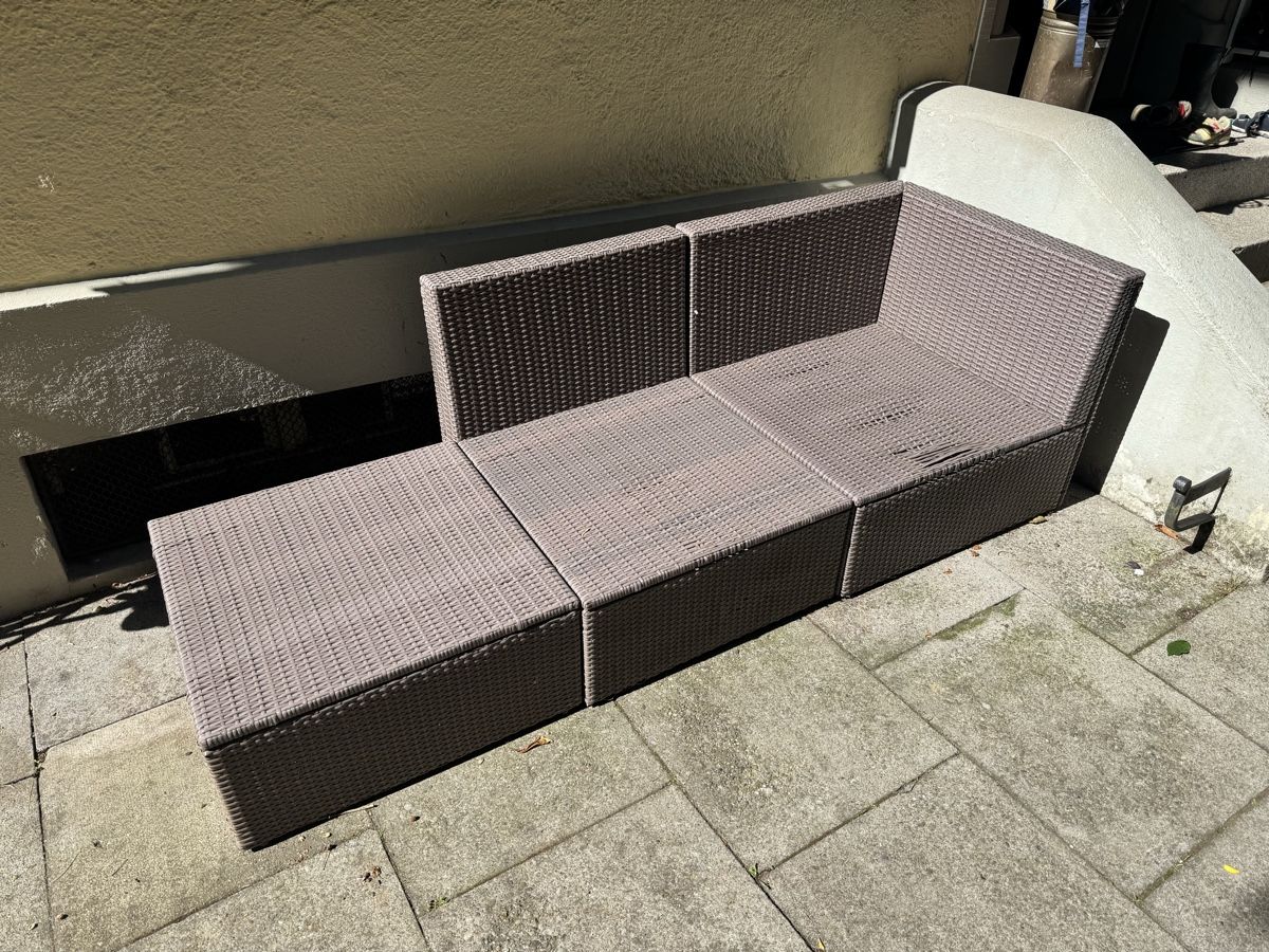 Divani: Gartenlounge Braun – Usato da Zürich venduto da Finchbaboon 1