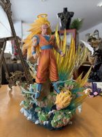 Dragon Ball Z Figur Goku ssj3 Majin Buu Diorama neu
