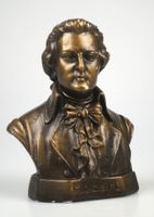 Vintage-Büste von Wolfgang Amadeus Mozart