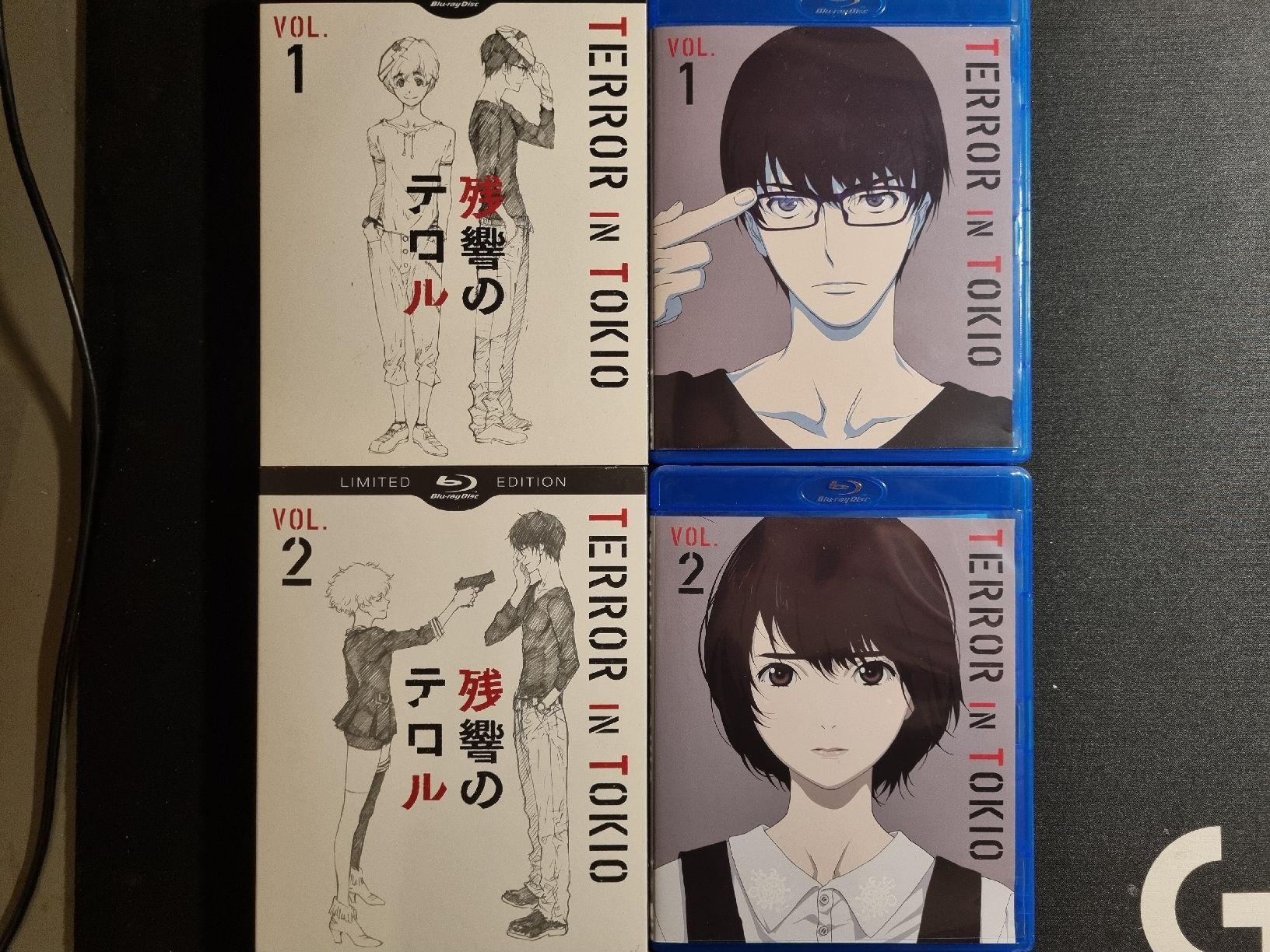 Tutti i DVDs: Terror in Tokio - Limited Edition Blu-ray, Vol. 1+2 – Nuovo (secondo la descrizione) da Luterbach venduto da mic_tnh8