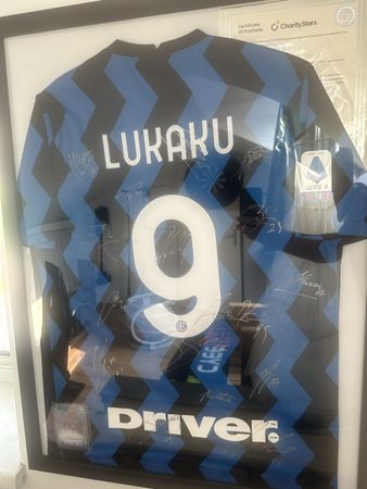     Inter 2020/21 Trikot 16 Signaturen + Zertifikat
